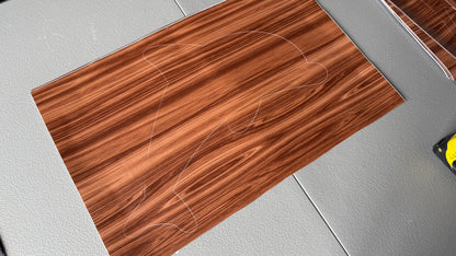 Stencil - Dolphin - Easy Liner Removable Adhesive Contact Paper