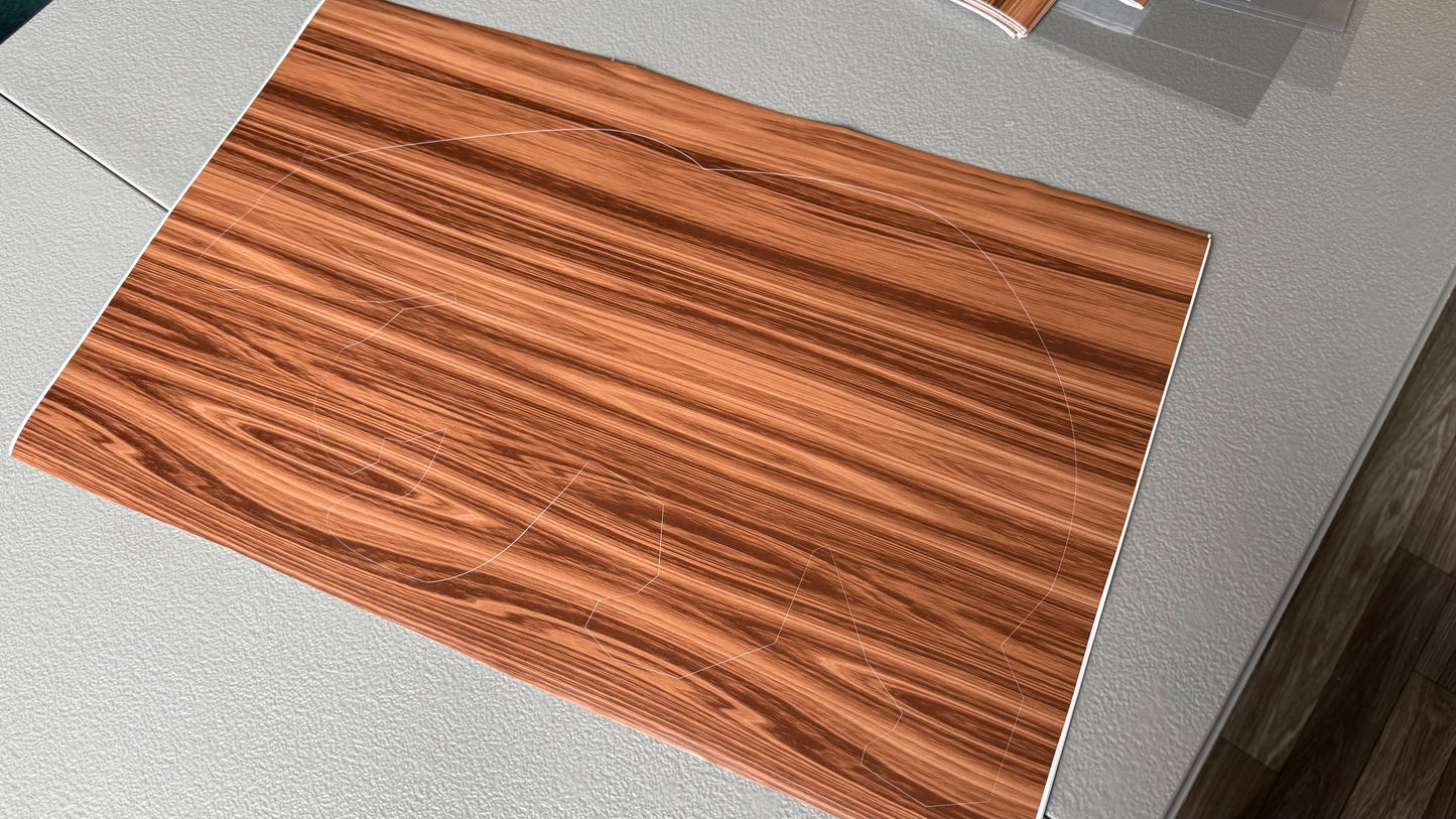 Stencil - Polar Bear V3 - Easy Liner Removable Adhesive Contact Paper