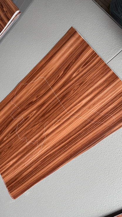 Stencil - Alaska - Easy Liner Removable Adhesive Contact Paper