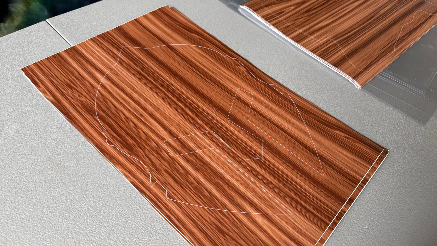 Stencil - Spartan Helmet - Easy Liner Removable Adhesive Contact Paper