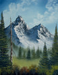 Painting # by Dani from Happily Painted - 16x20" Canvas - Mountain Landscape