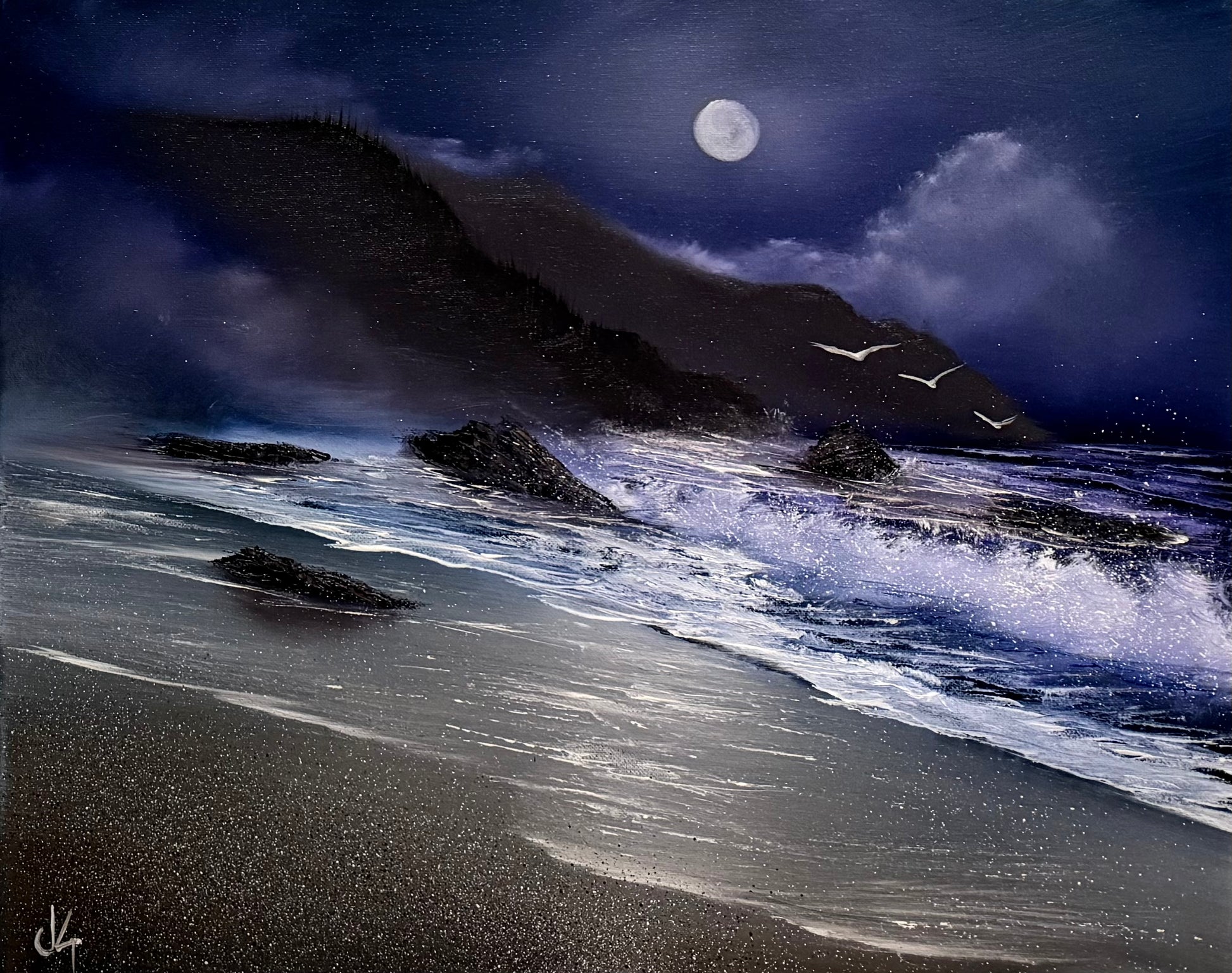 INDIVIDUAL - IN-PERSON - 2-3HR Painting Class with PaintWithJosh - Paint With Josh