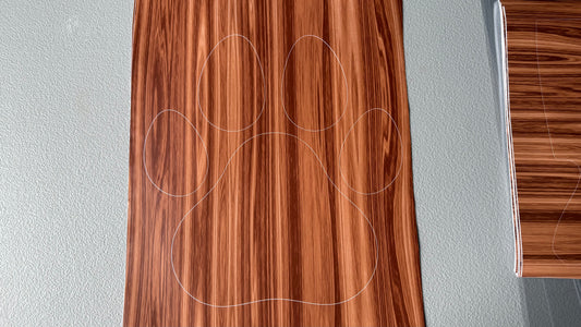 Stencil - Paws - Easy Liner Removable Adhesive Contact Paper