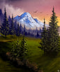 Painting #2143 - 20x24" Canvas - Mt Hood Landscape painted 11-13-25