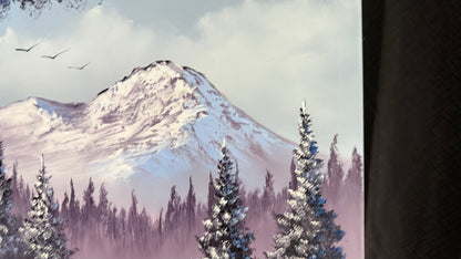 Painting #2053 - 18x24" Canvas - Mountain Landscape painted 9-13-25