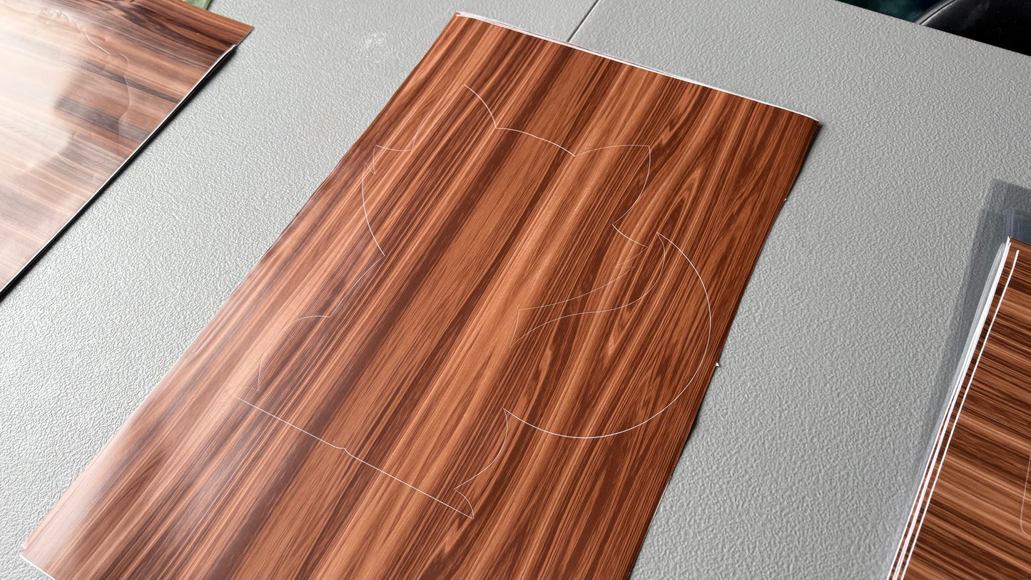 Stencil - Fox - Easy Liner Removable Adhesive Contact Paper