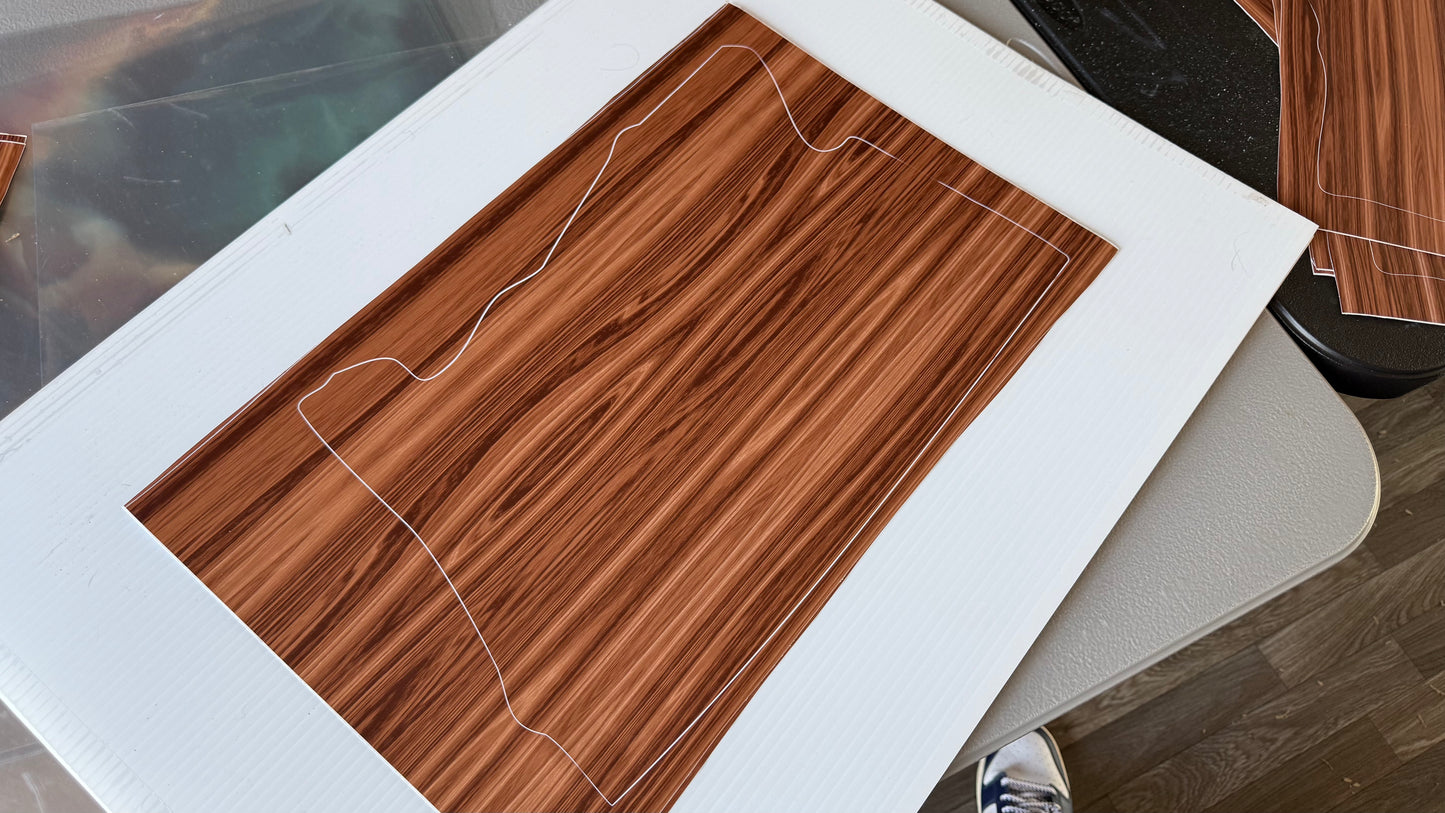 Stencil - Oregon - Easy Liner Removable Adhesive Contact Paper