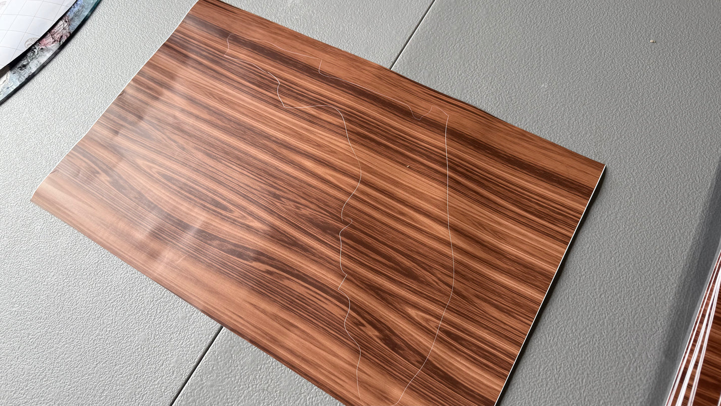 Stencil - Florida - Easy Liner Removable Adhesive Contact Paper