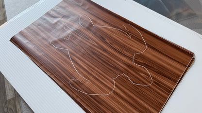 Stencil - Sea Turtle - Easy Liner Removable Adhesive Contact Paper