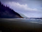 Painting #2299 - 22x28" Canvas - Oregon Coast Seascape painted 2-22-26