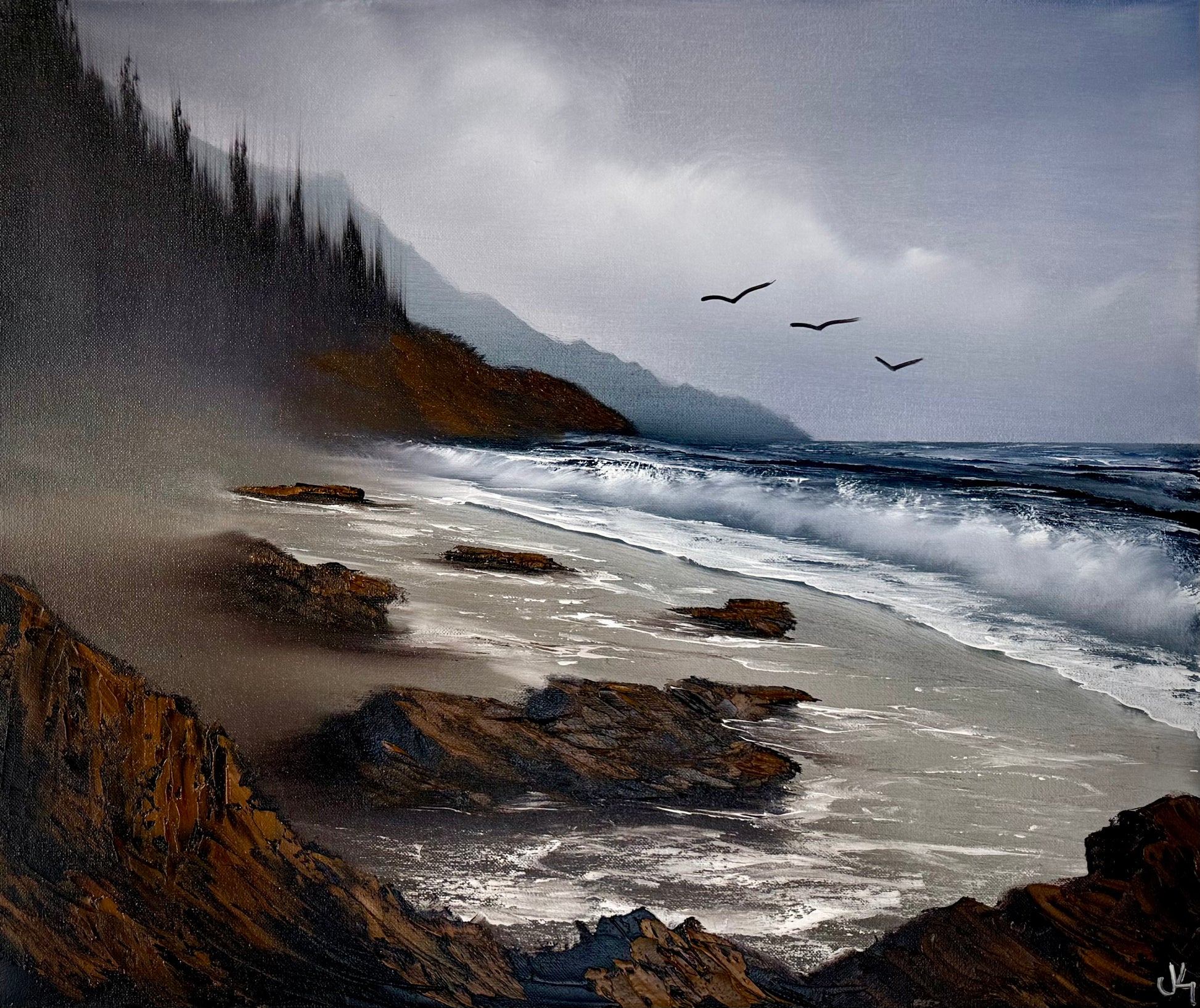 INDIVIDUAL - IN-PERSON - 2-3HR Painting Class with PaintWithJosh - Paint With Josh