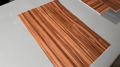 Stencil - Wolf Head - Easy Liner Removable Adhesive Contact Paper