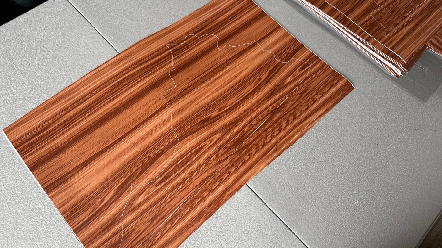 Stencil - Virginia - Easy Liner Removable Adhesive Contact Paper