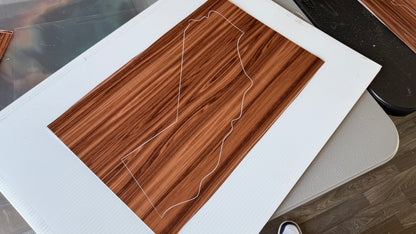 Stencil - California - Easy Liner Removable Adhesive Contact Paper