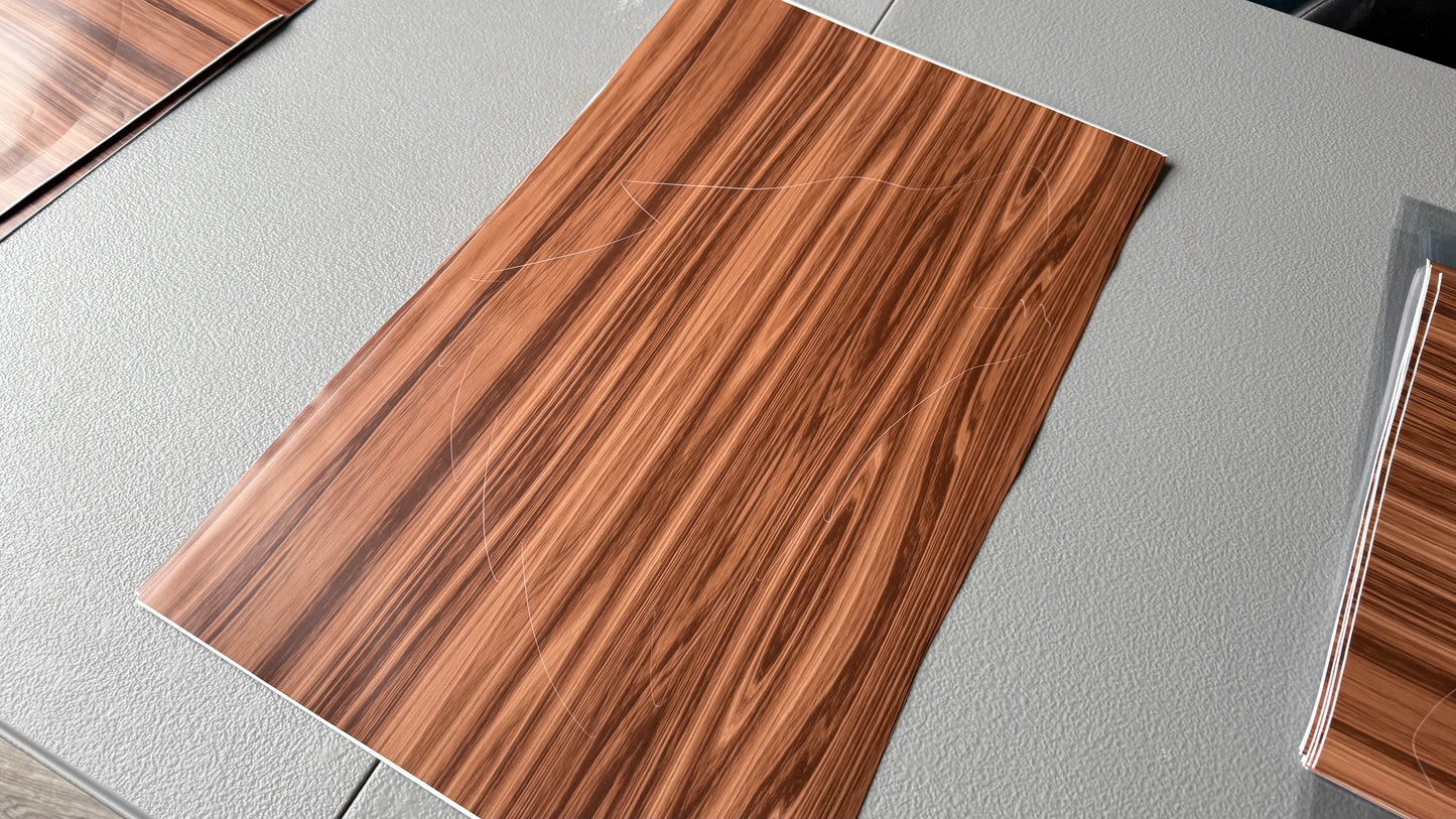 Stencil - Wolf Head - Easy Liner Removable Adhesive Contact Paper