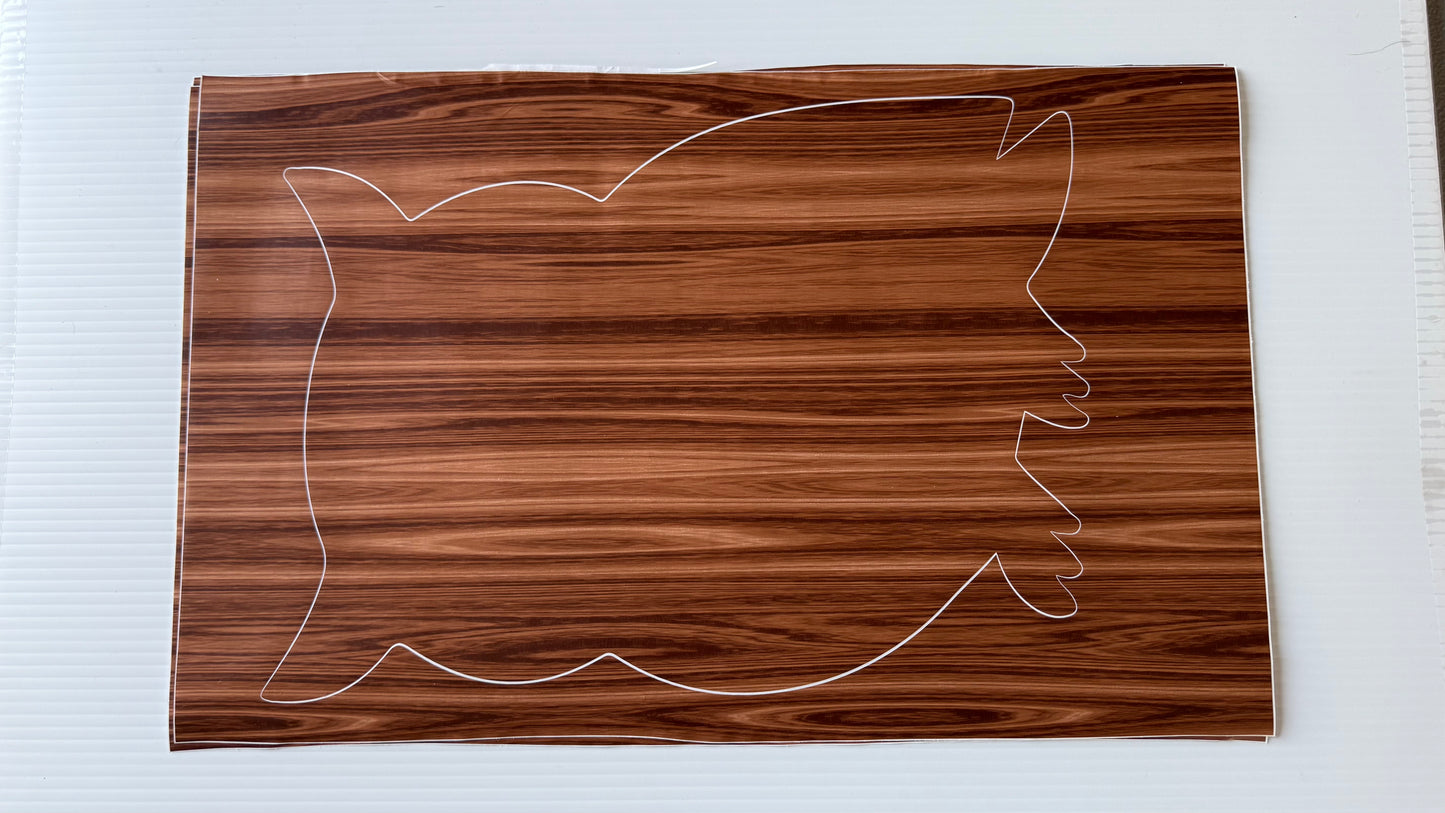 Stencil - Owl - Easy Liner Removable Adhesive Contact Paper