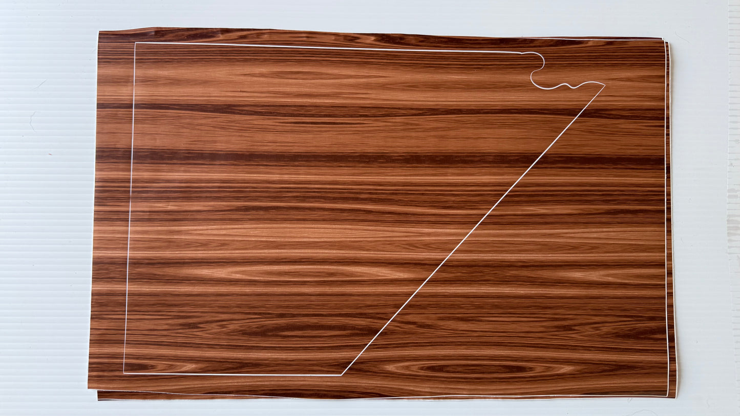 Stencil - Nevada - Easy Liner Removable Adhesive Contact Paper