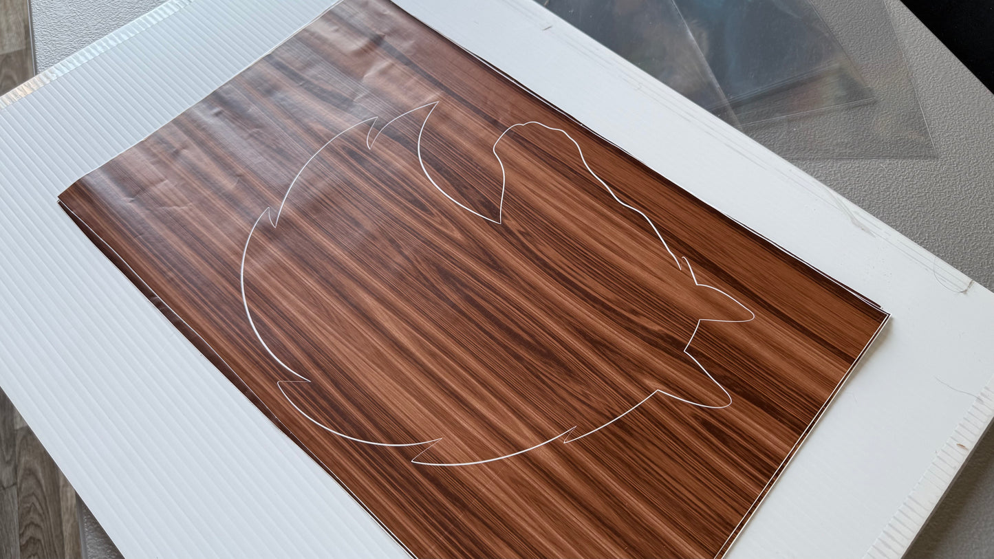 Stencil - Horse Head - Easy Liner Removable Adhesive Contact Paper