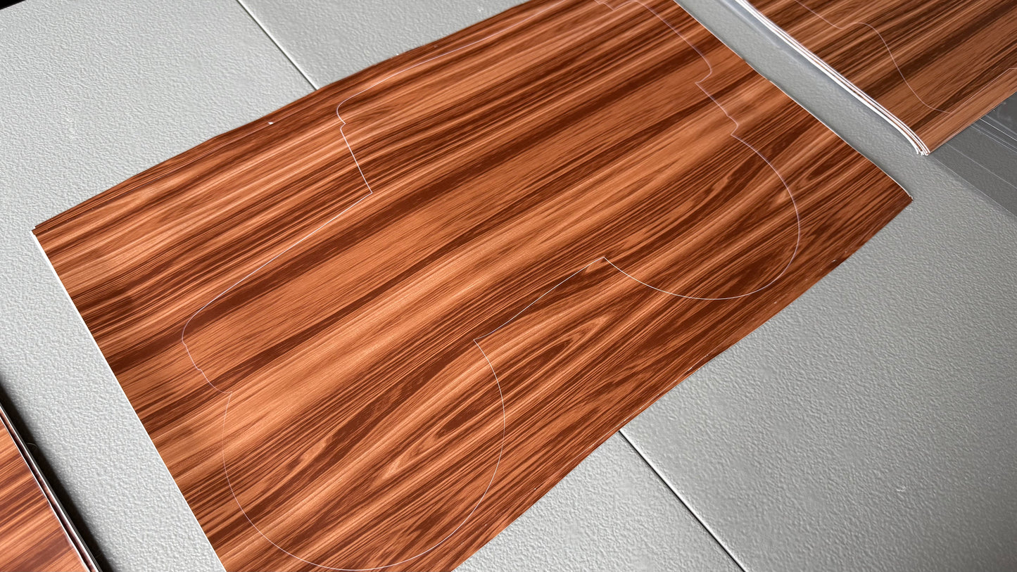 Stencil - Jeep Wrangler - Easy Liner Removable Adhesive Contact Paper