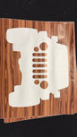Stencil - Jeep - Easy Liner Removable Adhesive Contact Paper