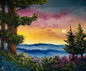 Painting #1978 - 20x24" Canvas - Smoky Mountains painted 8-5-25