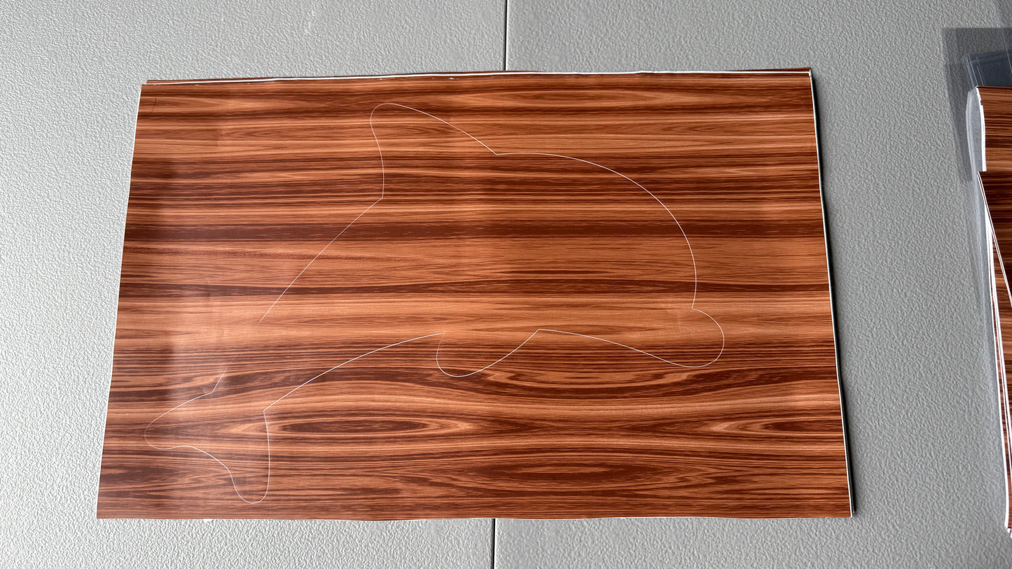 Stencil - Dolphin - Easy Liner Removable Adhesive Contact Paper