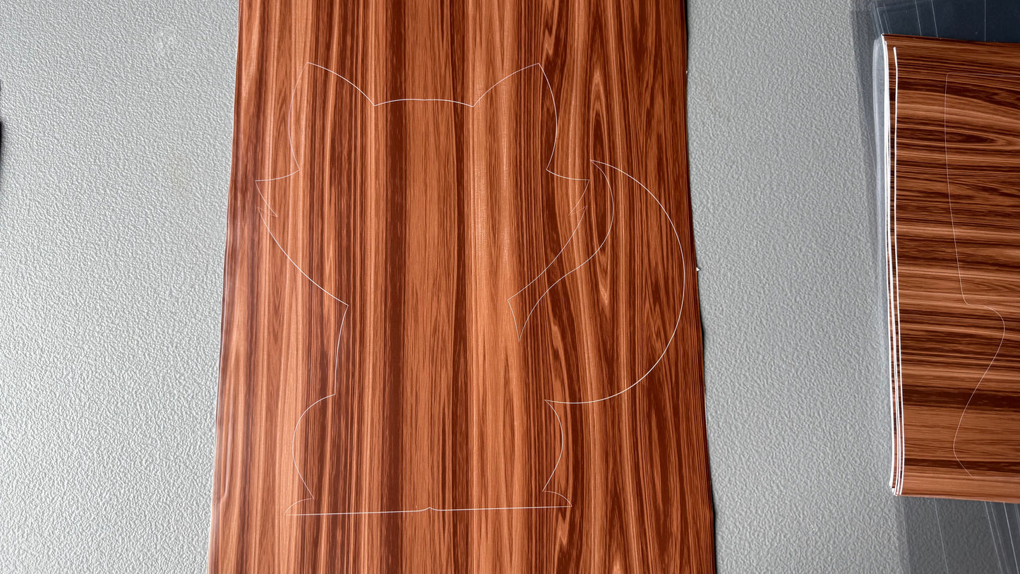 Stencil - Fox - Easy Liner Removable Adhesive Contact Paper