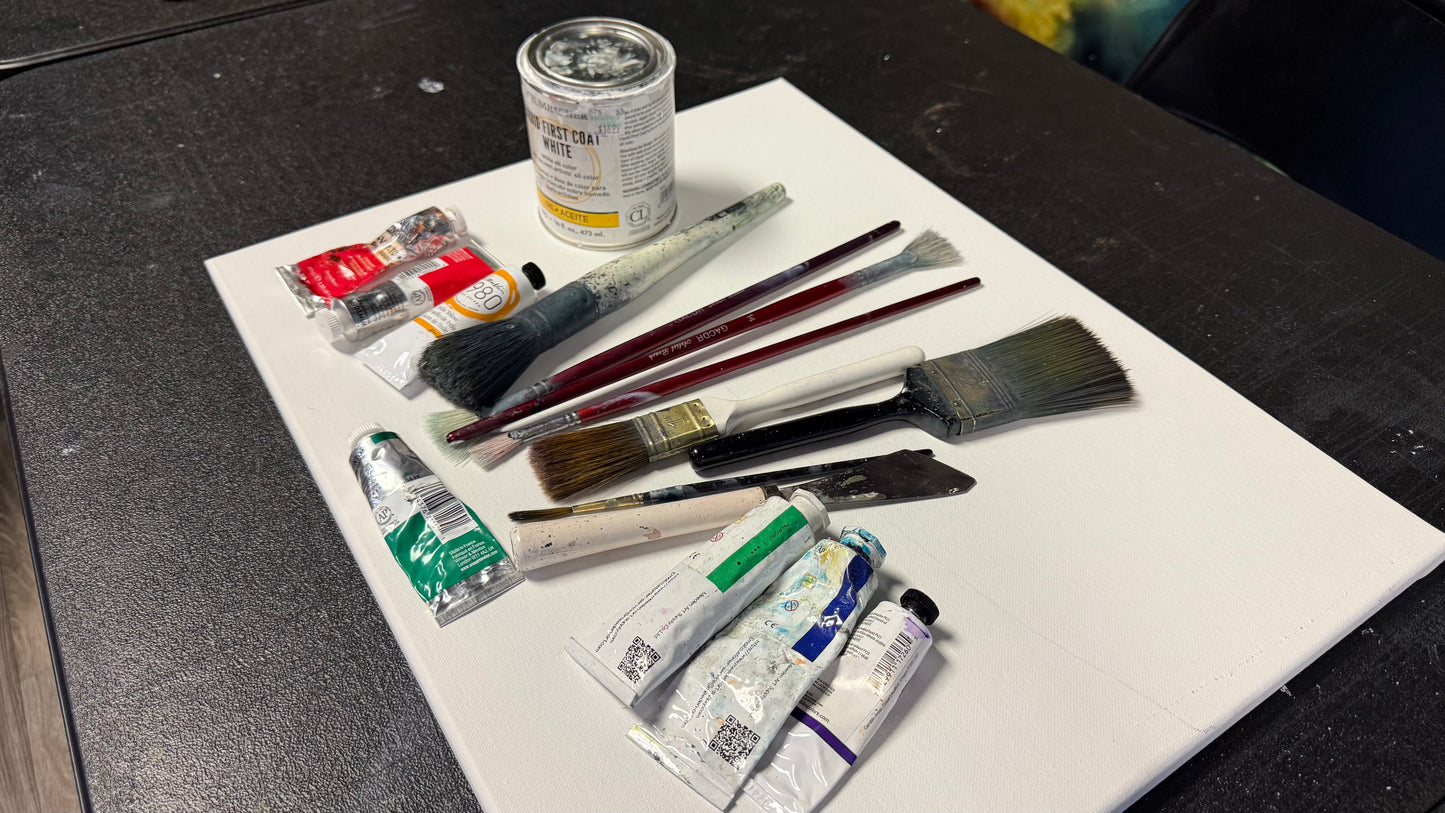 Landscape Painting Starter Kit Deluxe