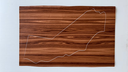 Stencil - California - Easy Liner Removable Adhesive Contact Paper