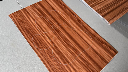 Stencil - Paws - Easy Liner Removable Adhesive Contact Paper