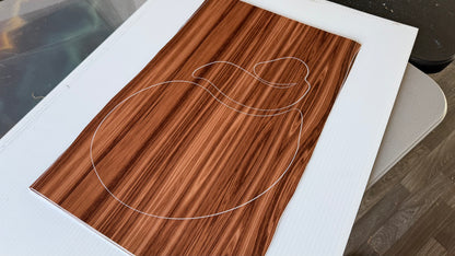 Stencil - Conch Shell - Easy Liner Removable Adhesive Contact Paper