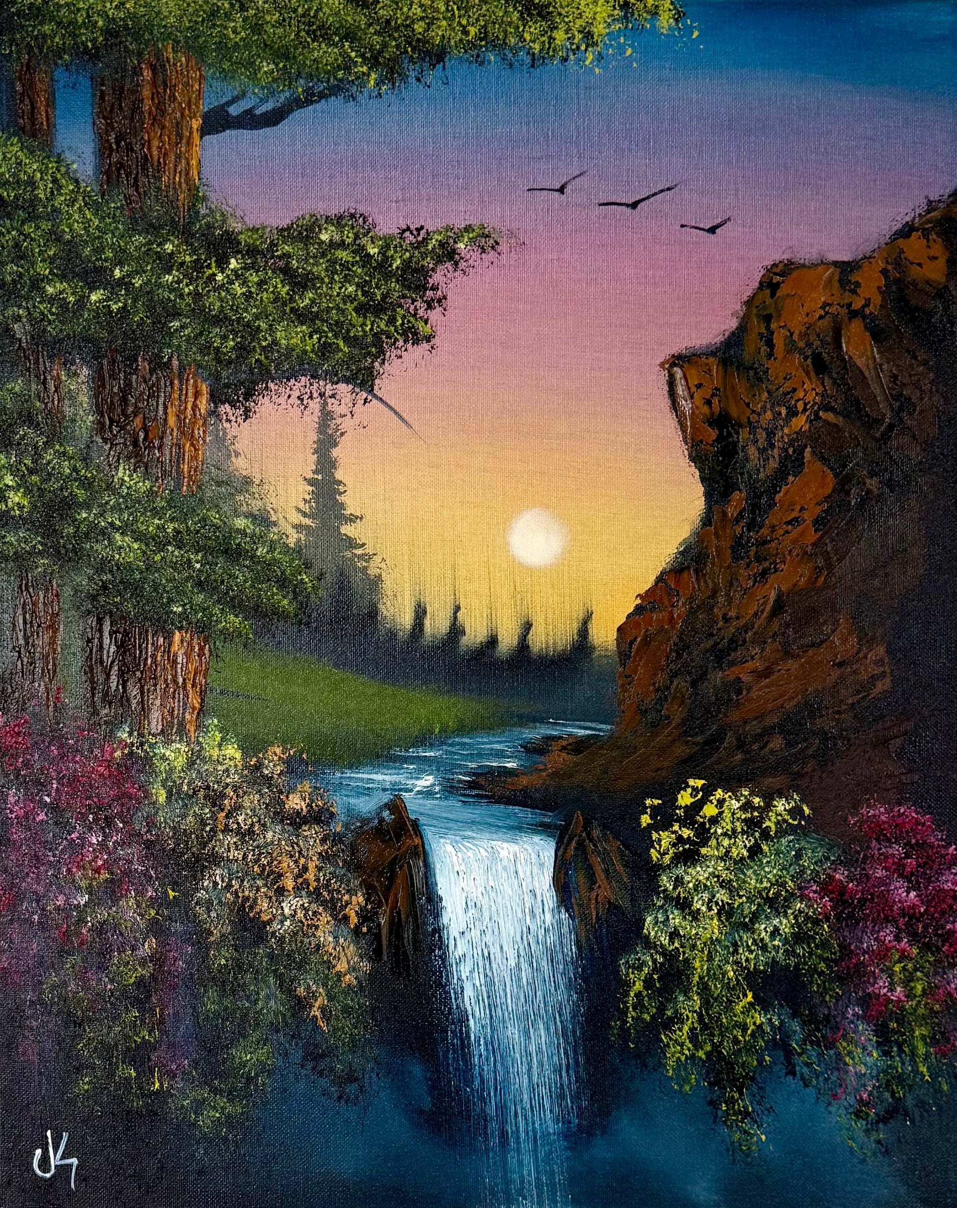 INDIVIDUAL - IN-PERSON - 2-3HR Painting Class with PaintWithJosh - Paint With Josh