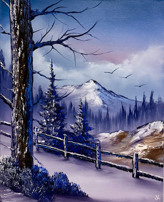 Painting #2198 - 16x20" Canvas - painted 12-21-25