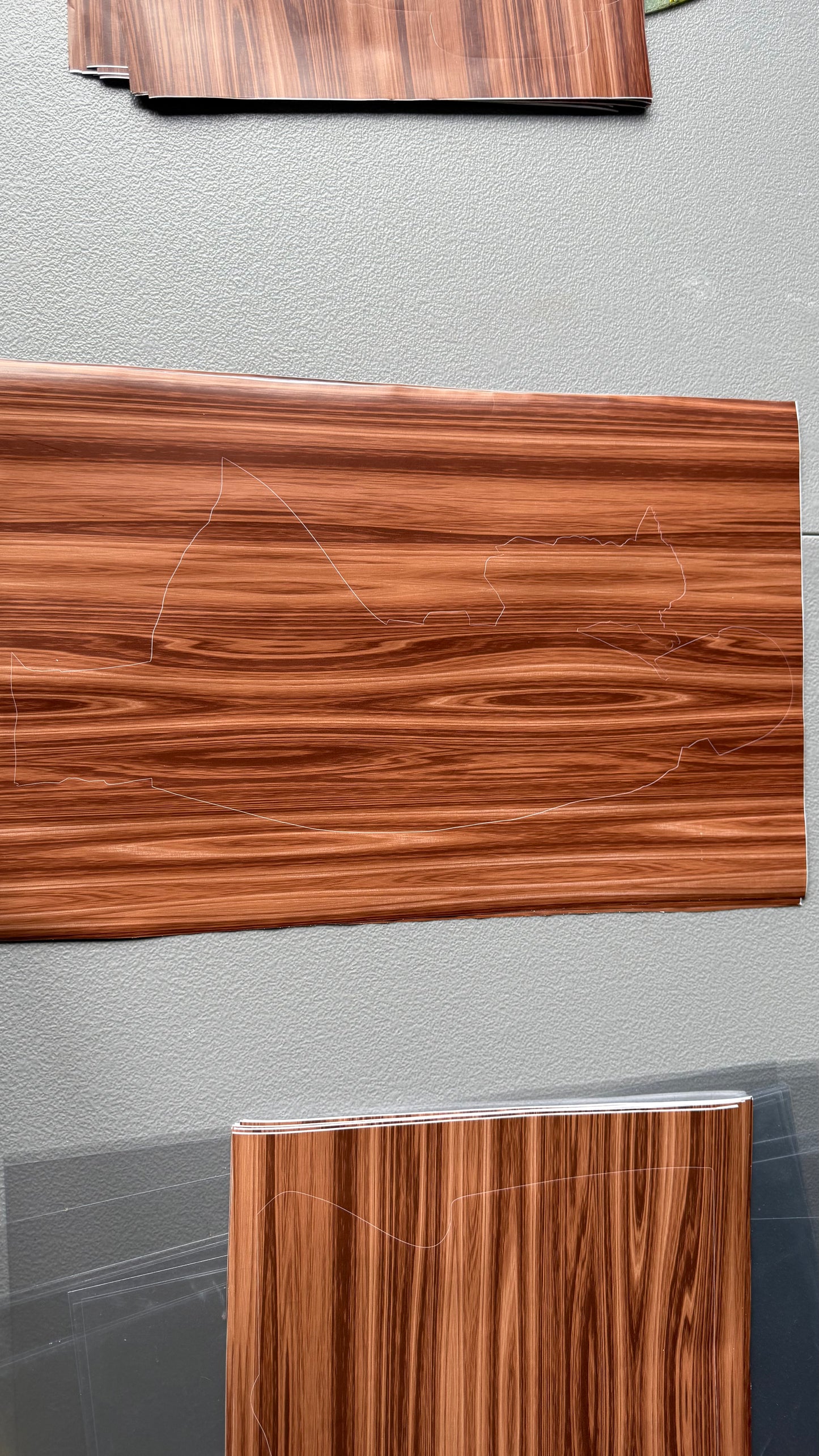 Stencil - Mando & Grogu - Easy Liner Removable Adhesive Contact Paper