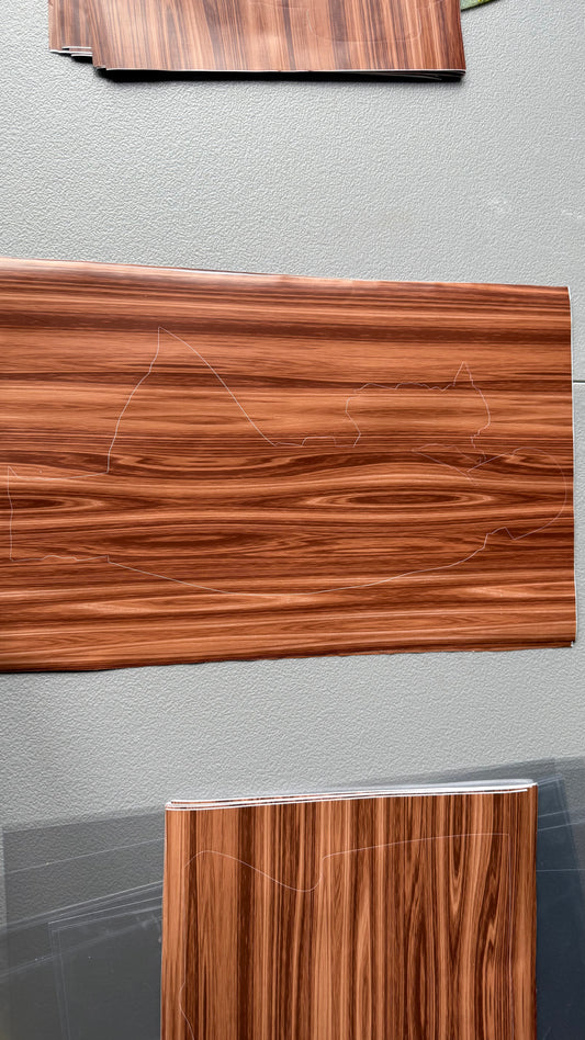 Stencil - Mando & Grogu - Easy Liner Removable Adhesive Contact Paper