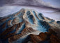 Painting #2619 - 36x48" Canvas - Mt Rainier Landscape painted by Josh and Dani 9-26-26