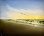 Painting #2326 - 20x24" Canvas - Crashing Waves Seascape painted 3-8-26