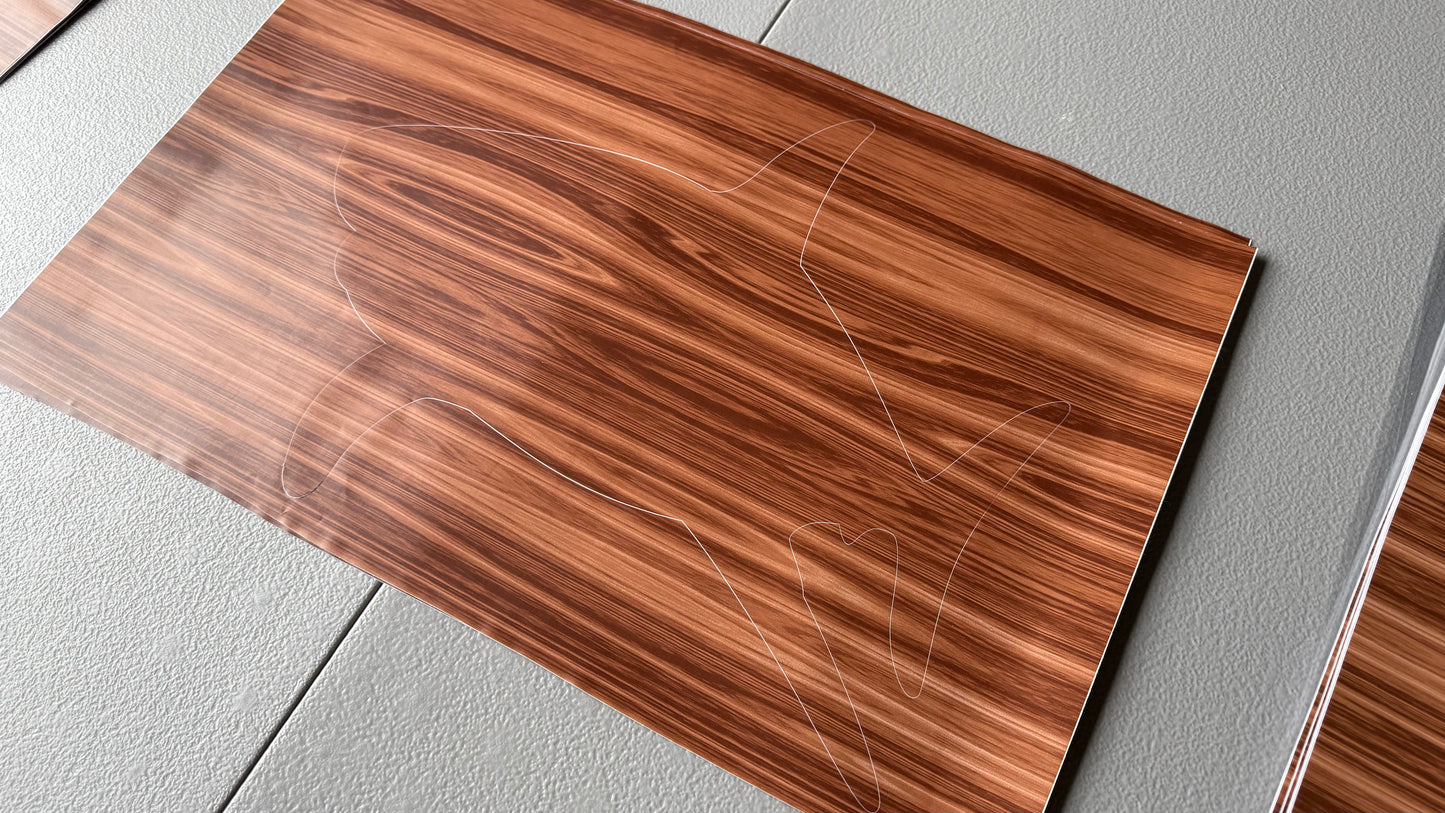 Stencil - Bull Shark - Easy Liner Removable Adhesive Contact Paper