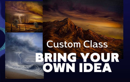 INDIVIDUAL - IN-PERSON - 2-3HR OIL Painting Class with PaintWithJosh