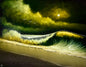 Painting #2473 - 22x28" Canvas - Crashing Wave Seascape painted 6-1-26