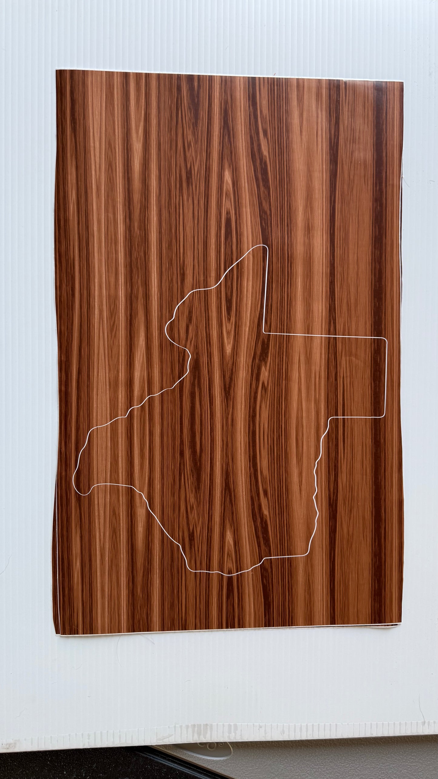 Stencil - Texas - Easy Liner Removable Adhesive Contact Paper