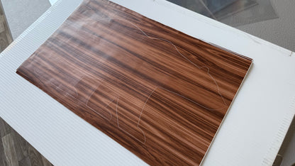 Stencil - Polar Bear V1 - Easy Liner Removable Adhesive Contact Paper