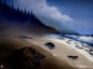 Painting #2133 - 18x24" Canvas - Oregon Seascape painted 11-3-25