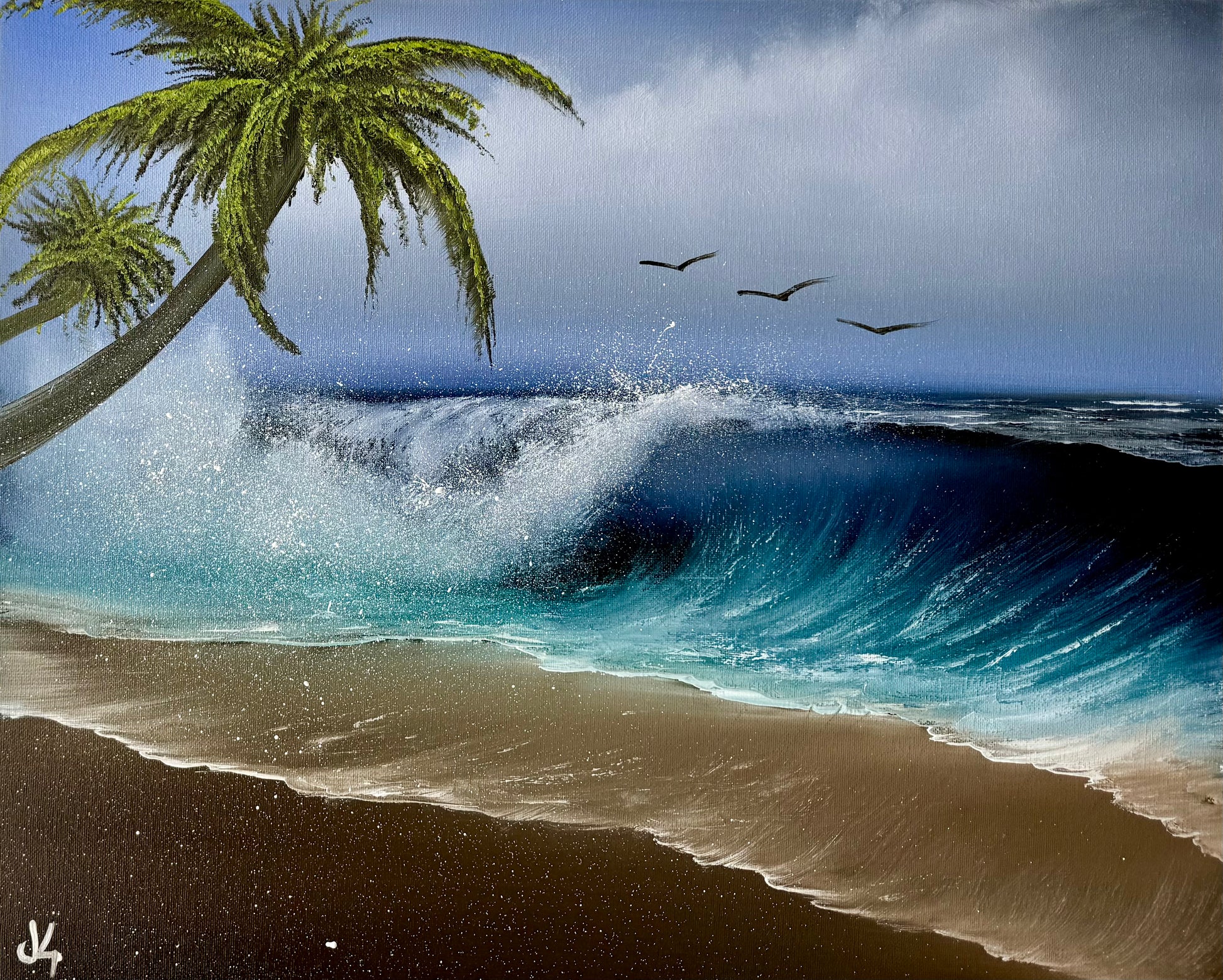 INDIVIDUAL - IN-PERSON - 2-3HR Painting Class with PaintWithJosh - Paint With Josh