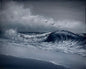 Painting #2494 - 16x20" Canvas - Black and White Seascape painted 6-22-26