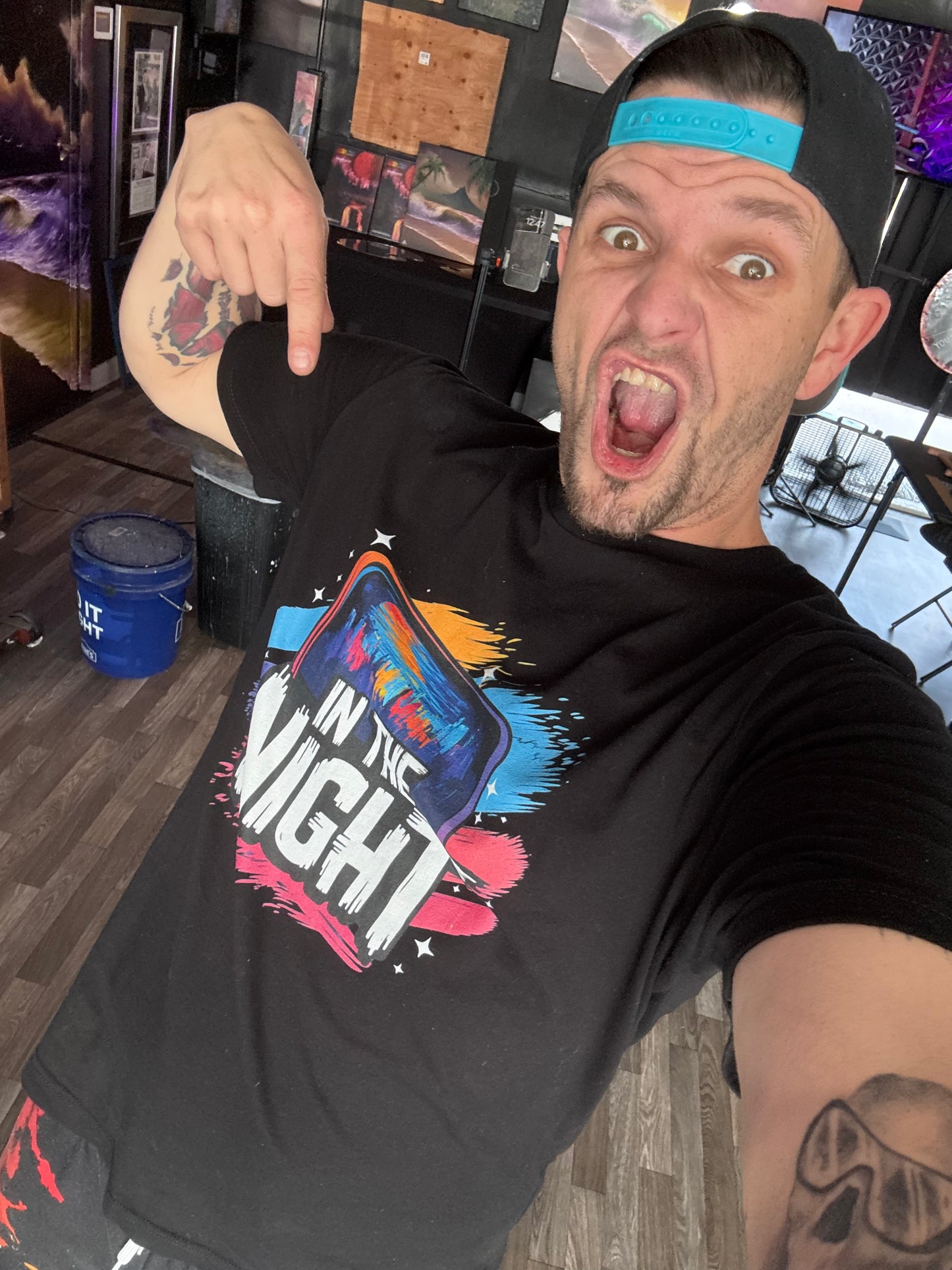 Painting #1811 - Lemonade - 16x20" Canvas with Marble Frame included - Still Life Lemonade painted 4-21-25