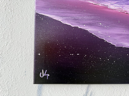 Painting #1842 - 16x20" Canvas - Mother's Day Seascape painted 5-11-25