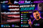 GROUP Painting Class - 6pm - American Flag Seascape with PaintWithJosh Saturday 6-13-26