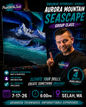 GROUP Painting Class - 6pm - Aurora Mountain Seascape with PaintWithJosh Friday 7-17-26