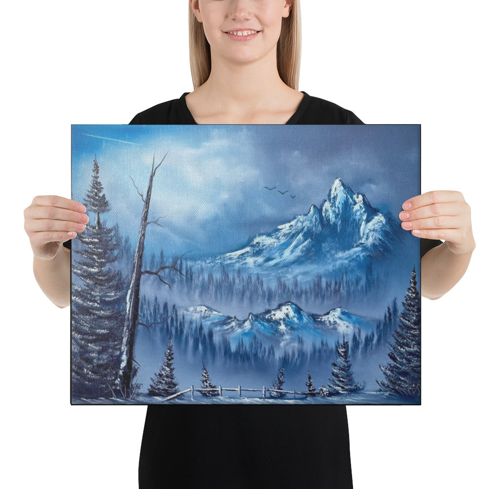 Canvas Print - Bear Claw Peak - by PaintWithJosh